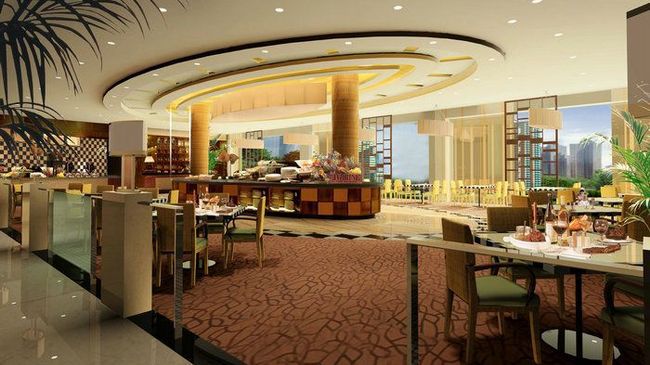 Yongchang International Hotel Luxury 榆林 餐厅 照片
